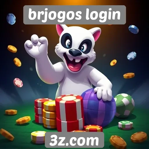 Descrição do processo de login no site brjogos